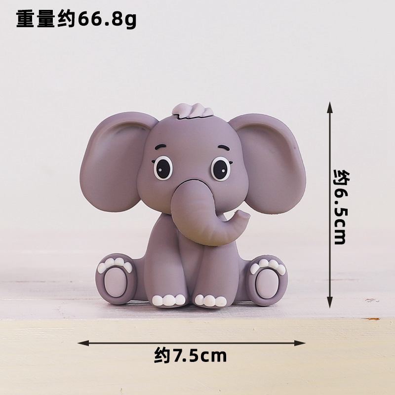 Jungle Safari Animal Doll Cake - đánh giá và giá Resin Art Baby