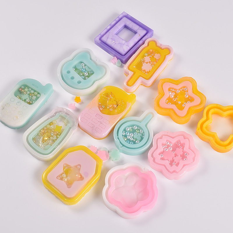 Bộ khuôn đổ nhựa làm đồ trang  - đánh giá và giá Resin Art Equipment