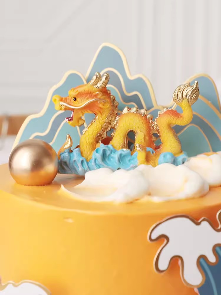 Chinese Style Happy Cake Toppe - đánh giá và giá Resin Art Alphabet