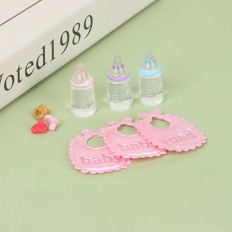 3PCS 1:12 Dolls House Miniatur - đánh giá và giá Resin Art Baby