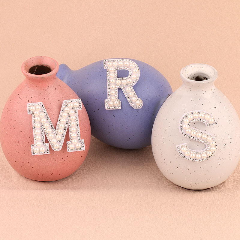 1 Set MRS Faux Pearl Rhineston - đánh giá và giá Resin Art Alphabet