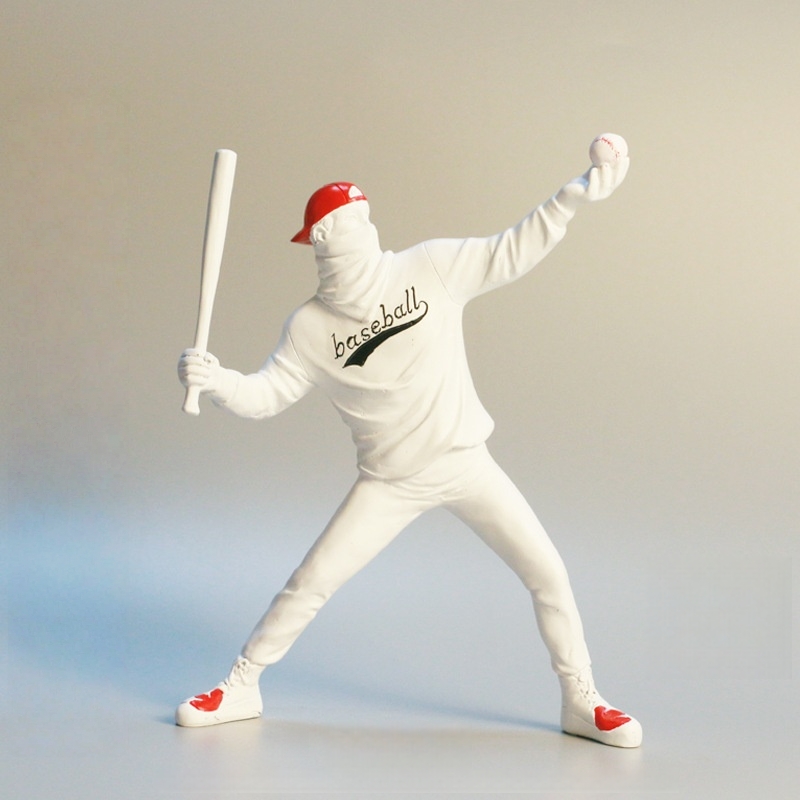 Banksy Statuette Art Crafts Tr - đánh giá và giá Resin Art Wedding Gift